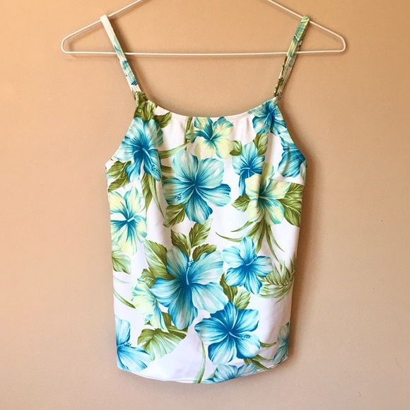 💚🌺 Hawaiian Tankini 🌺💚 - Picture 2 of 4